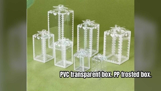 pvc/pp/pet/box