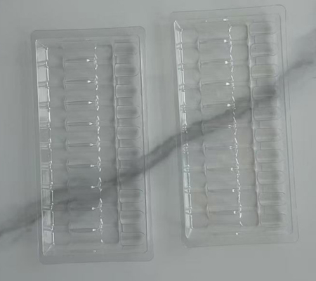 নির্মাতারা 10ml 10 মৌখিক তরল প্লাস্টিক স্বাস্থ্যসেবা পণ্য কসমেটিক বুদবুদ মৌখিক তরল ট্রে