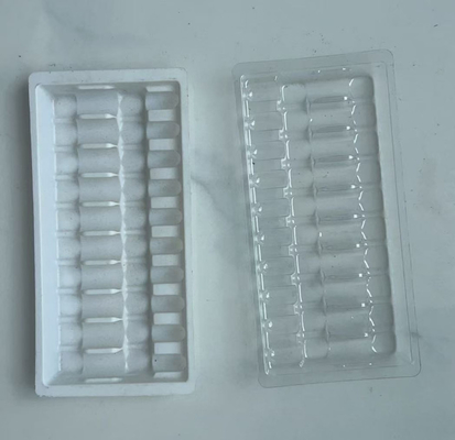 5ml 10-অ্যাম্পুল বোতল জল হালকা ইনজেকশন ভ্যাকসিন কোমর সমর্থন প্লাস্টিক বাইরের প্যাকেজিং সহ 5ml মেডিকেল ব্লিস্টার বক্স