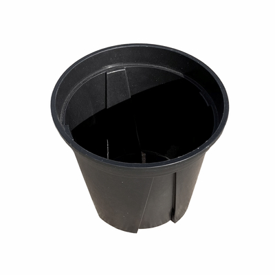 পাইকারি 2.5L কালো বাগান প্লাস্টিকের নার্সারি গ্যালন পাত্র পুরু গ্যালন বোনসাই কাটিয়া পিপি / এইচডিপিই থেকে তৈরি