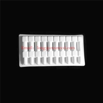 উচ্চ মানের প্লাস্টিকের আম্পুলস ট্রে 1ml 2ml 5ml 10ml প্লাস্টিকের ক্লিয়ার ব্লিস্টার প্যাকেজিং ভায়াল ব্লিস্টার ট্রে বক্স