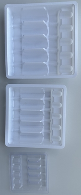 1 মিলি 2 মিলি 5 মিলি 10 মিলি 5 প্যাক ampoule tray PET ভ্যাকুয়াম ট্রে কাস্টমাইজেশন