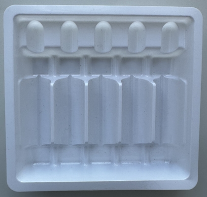 1 মিলি 2 মিলি 5 মিলি 10 মিলি 5 প্যাক ampoule tray PET ভ্যাকুয়াম ট্রে কাস্টমাইজেশন