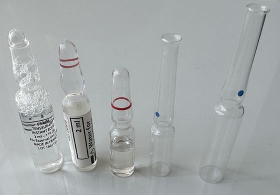 1 মিলি 2 মিলি 3 মিলি ইনজেকশন ampoules স্ব-আঠালো লেবেল পিইটি ampoules ট্রে কাস্টমাইজেশন