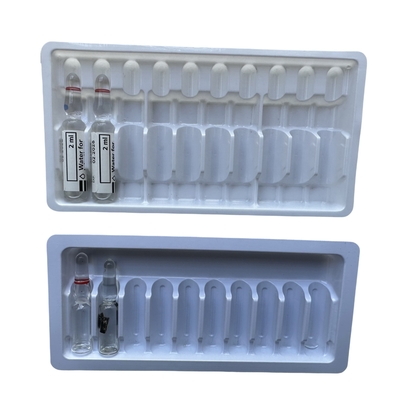 1 মিলি 2 মিলি 3 মিলি ইনজেকশন ampoules স্ব-আঠালো লেবেল পিইটি ampoules ট্রে কাস্টমাইজেশন