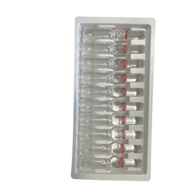 পিইটি ব্লিস্টার প্যাকেজিং ট্রে জল ইনজেকশন ampoule tray কাস্টম পাইকারি