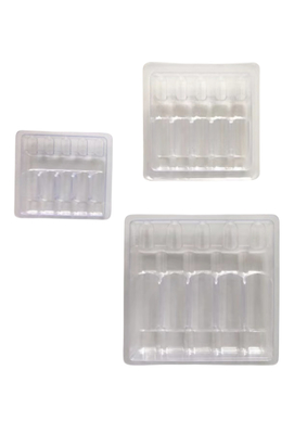 ঔষধ পিইটি ampoule tray জল ইনজেকশন ampoule tray কাস্টমাইজেশন