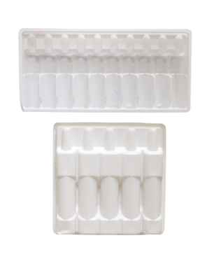 ঔষধ পিইটি ampoule tray জল ইনজেকশন ampoule tray কাস্টমাইজেশন