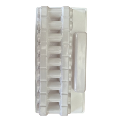 PET10ml প্যাকেজিং প্লাস্টিক বক্স আম্পুলা ট্রে কাস্টম নিরাপত্তা কী পণ্য আম্পুলা ট্রে কাস্টম