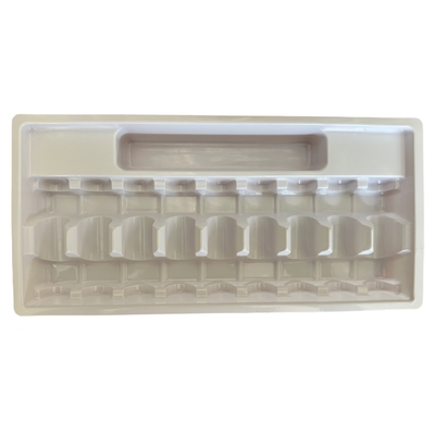 কাস্টমাইজড অ্যাম্পুল ট্রে pet10 ml প্যাকেজিং প্লাস্টিকের বাক্স কীপ্যাড পণ্য কাস্টমাইজড অ্যাম্পুল ট্রে