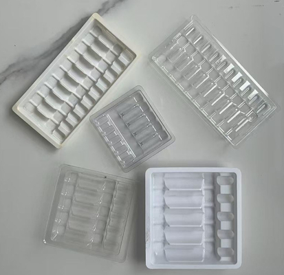 কাস্টমাইজড 5 * 5 মিলি ampoules প্লাস্টিক ভিতরে 2 * 10 মিলি জল ইনজেকশন মৌখিক তরল Xylin বোতল ট্রে Blister বক্স