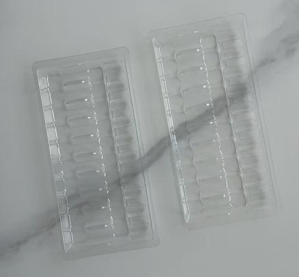 কাস্টমাইজড 5 * 5 মিলি ampoules প্লাস্টিক ভিতরে 2 * 10 মিলি জল ইনজেকশন মৌখিক তরল Xylin বোতল ট্রে Blister বক্স