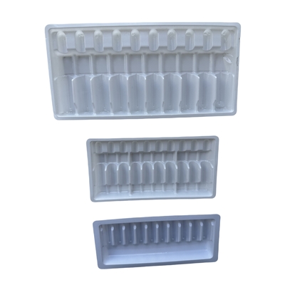 পিইটি পলিথিন টেরফথাল্যাট অ্যাম্পুল ট্রে 1ml 2ml 5ml 10ml অ্যাম্পুল ট্রে একাধিক স্পেসিফিকেশন কাস্টমাইজেশন