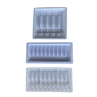 পিইটি পলিথিন টেরফথাল্যাট অ্যাম্পুল ট্রে 1ml 2ml 5ml 10ml অ্যাম্পুল ট্রে একাধিক স্পেসিফিকেশন কাস্টমাইজেশন