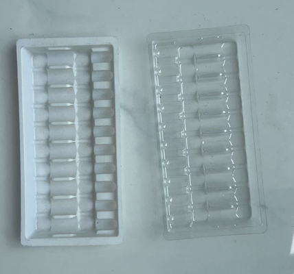5ml 10-অ্যাম্পুল বোতল জল হালকা ইনজেকশন ভ্যাকসিন কোমর সমর্থন প্লাস্টিক বাইরের প্যাকেজিং সহ 5ml মেডিকেল ব্লিস্টার বক্স