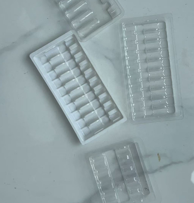 ওষুধের প্যাকেজিংয়ের জন্য কাস্টম ২এমএল গ্লাস বোতল ট্রে