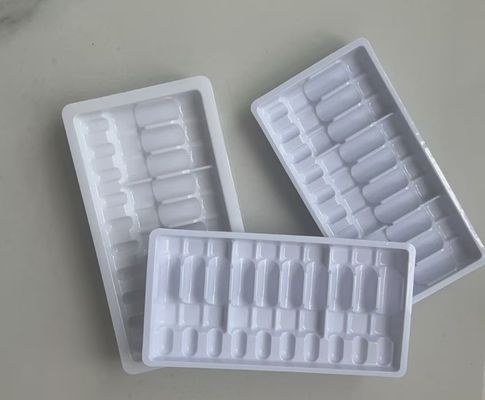 Custom 5ml Ampoule Packaging Tray - Cardboard, Embossing, OEM