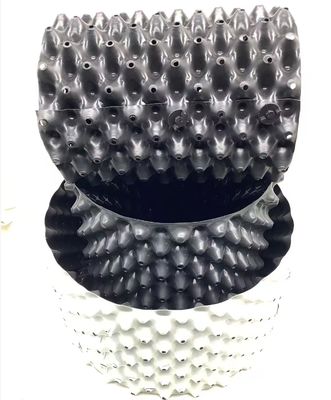 এইচডিপিই মূল নিয়ন্ত্রণ পাত্র, ফুলের টব, বড় রোপণ পাত্র নীল বরই ফুলের টব