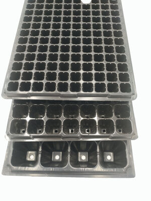 বন গাছের জন্য ২ মিমি পুরু ৩২ সেল প্লাস্টিকের বীজ বপনকারী ট্রে - বৃদ্ধির প্রতিরোধী এবং দীর্ঘস্থায়ী