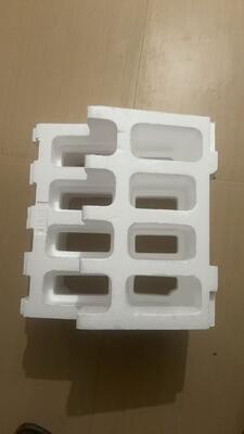 কাস্টমাইজযোগ্য ইপিপি ফোম সুরক্ষা প্যাকেজিং সহ ভঙ্গুর আইটেমগুলির জন্য বড় আকারের শক-অ্যাসোসিং ইপিএস প্যাকেজিং