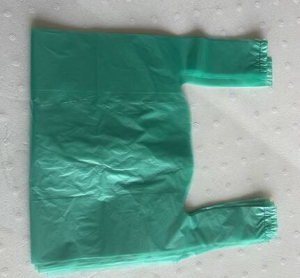 সুপারমার্কেট ব্যবহারের জন্য উচ্চ প্রভাব প্রতিরোধ ক্ষমতা সহ কাস্টমাইজড পুনর্ব্যবহারযোগ্য HDPE শপিং ব্যাগ