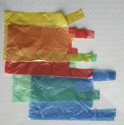 সুপারমার্কেট ব্যবহারের জন্য উচ্চ প্রভাব প্রতিরোধ ক্ষমতা সহ কাস্টমাইজড পুনর্ব্যবহারযোগ্য HDPE শপিং ব্যাগ