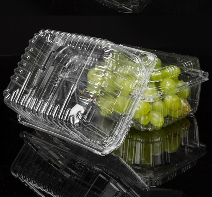 Single-use PP meat slice box - Supermarket hot pot fresh ingredients pork and beef meat rolls with thick plastic packaging box