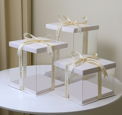 Wholesale 6-inch, 8-inch, 10-inch, 12-inch birthday cake boxes, packaging boxes, tiramisu boxes, suitable for street vending