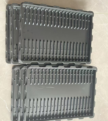 Customized Size Eco-friendly Conductive Plastic Anti-static Plastic Tray for Electronic Components