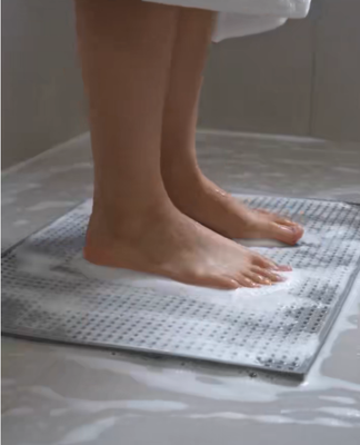 EPP Non-Slip Mat with Anti-Slip on Wet Surface High Efficiency Water Drainage and Water Soak Resistant for Bathroom and Shower