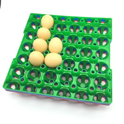 9pcs স্ট্যাকযোগ্য প্লাস্টিক ডিম হোল্ডার 152 মিমি স্কয়ার ইনকিউবেটর ডিম সেটিং ট্রে